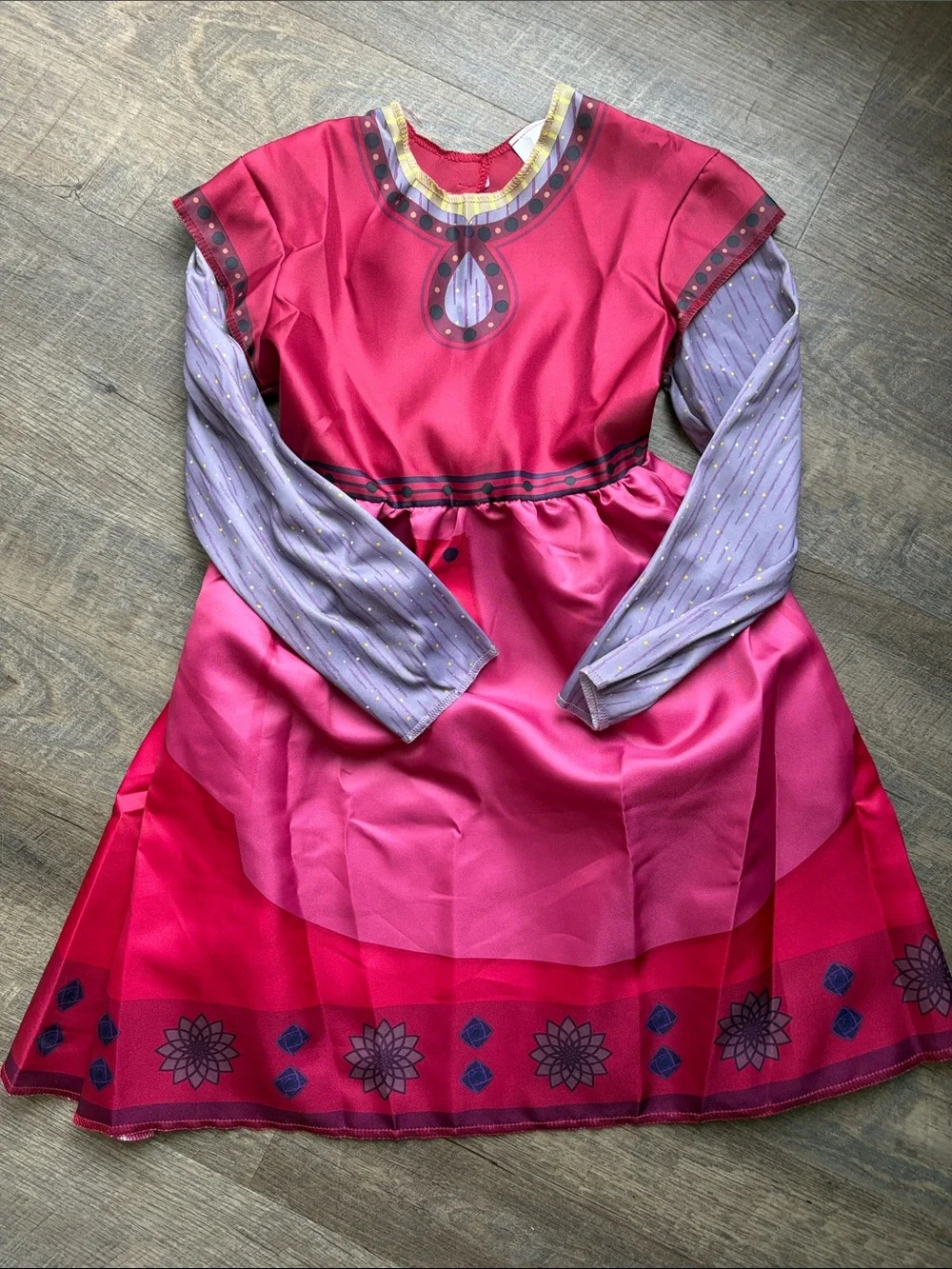 Disney Pink and Purple Princess Costume Dress Set